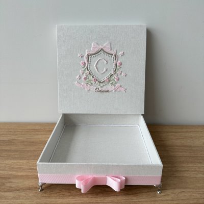 Caixa 26x26 para lembranas nascimento