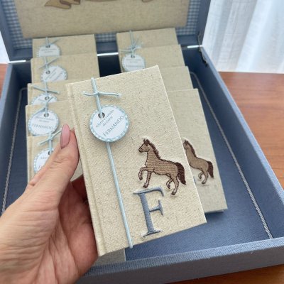 Moleskine bordado