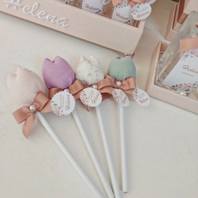 Kit Lembranas de nascimento com floral rose F10