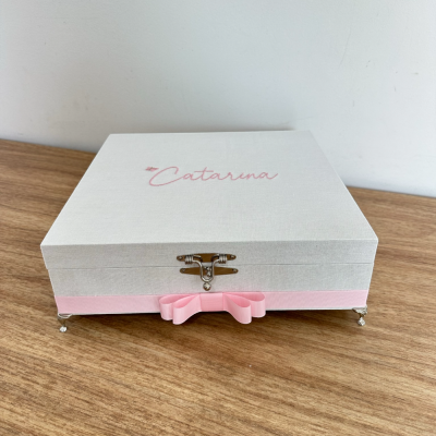 Caixa 30x30 monograma Jardim sobreposto