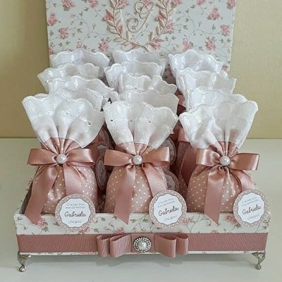 Kit Lembranas maternidade caixa com sachs F13