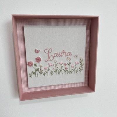 Enfeite quadro porta rose jardim
