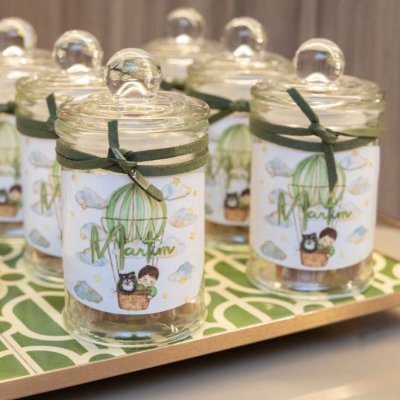 baleiro 150ml hermtico com balas