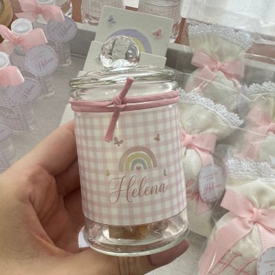 baleiro 150ml hermtico com balas