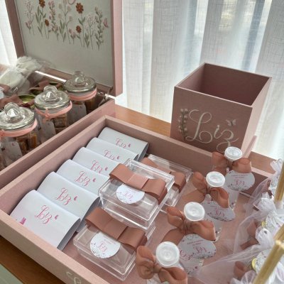Kit lembranas jardim rose