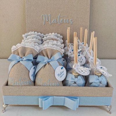 Kit Lembranas sach bordado e difusor