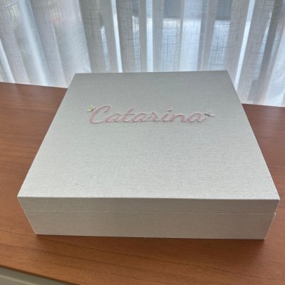 Caixa 30x30 e bandeja jardim rosa