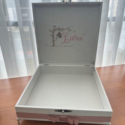 Caixa 30x30 cerejeira