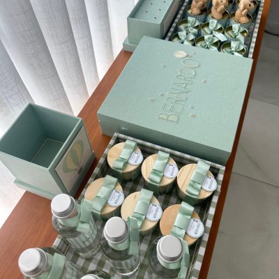 Kit lembranas verde menta