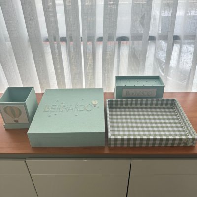 Kit lembranas verde menta