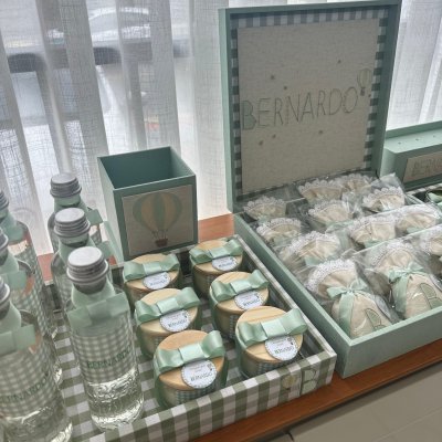 Kit lembranas verde menta