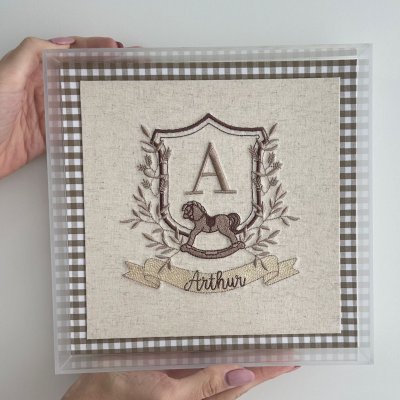 Quadro acrlico cavalo balano