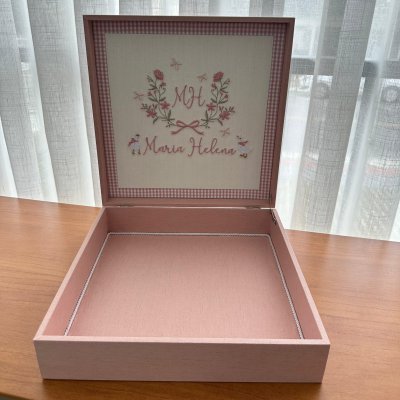 Kit lembranas patinho rose