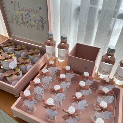 Kit lembranas jardim rose