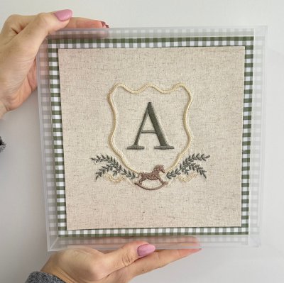 Quadro acrlico cavalinho