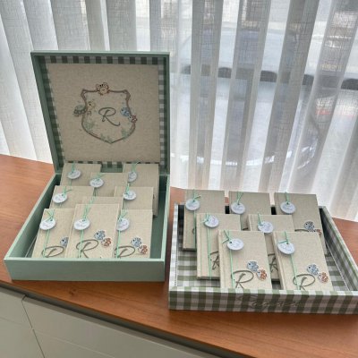 Kit lembranas com moleskine