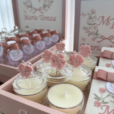 Kit rose jardim completo com porta maternidade