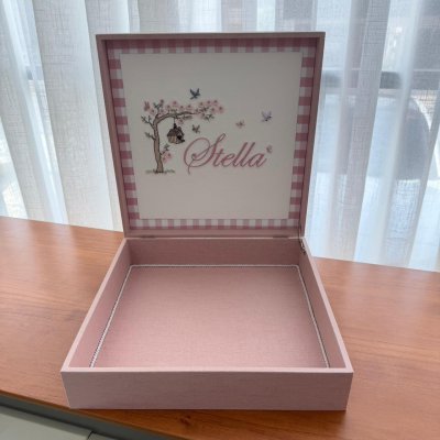 Caixa 30x30 passarinho