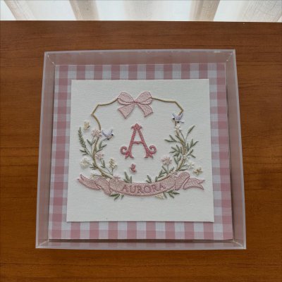 Quadro acrlico passarinho