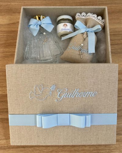 Caixa convite dindos