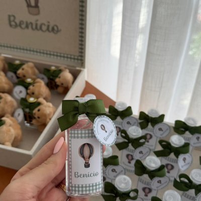 Kit lembran�as urso verde