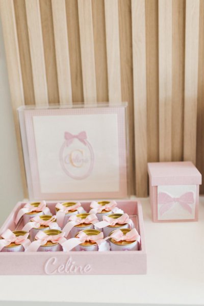 Kit lembran�as rosa