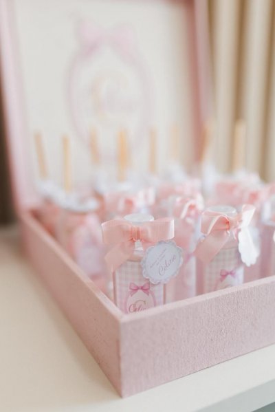 Kit lembran�as rosa