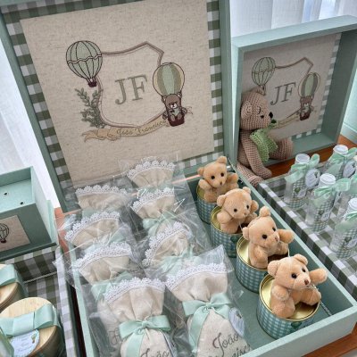 Kit lembran�as urso completo