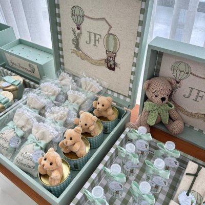 Kit lembran�as urso completo