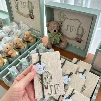 Kit lembran�as urso completo