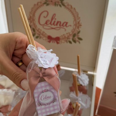 Kit lembran�as com caixa e quadro