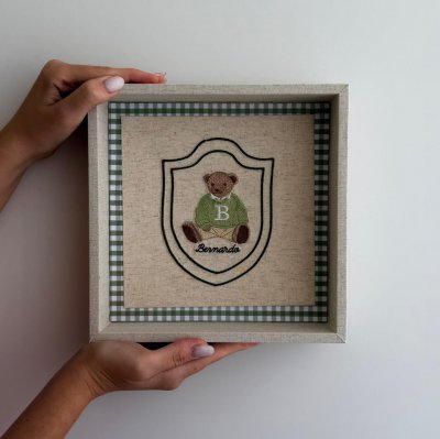 Porta maternidade urso