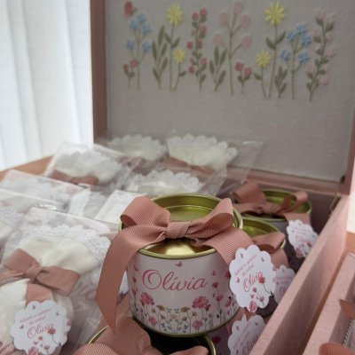 Kit lembran�as completo com quadro