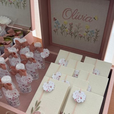Kit lembran�as completo com quadro