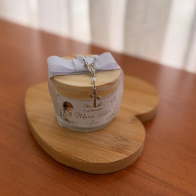 Vela perfumada 100g batismo