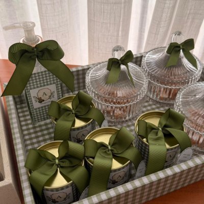 Kit lembran�as urso verde