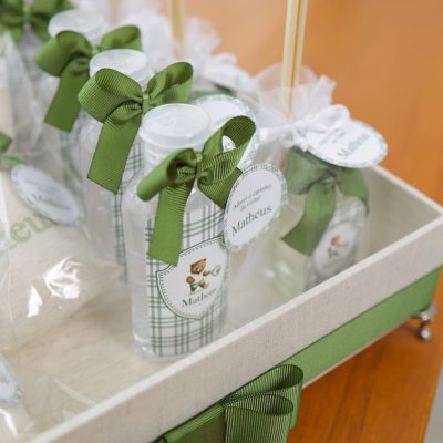 Kit lembran�as com caixa 26x26
