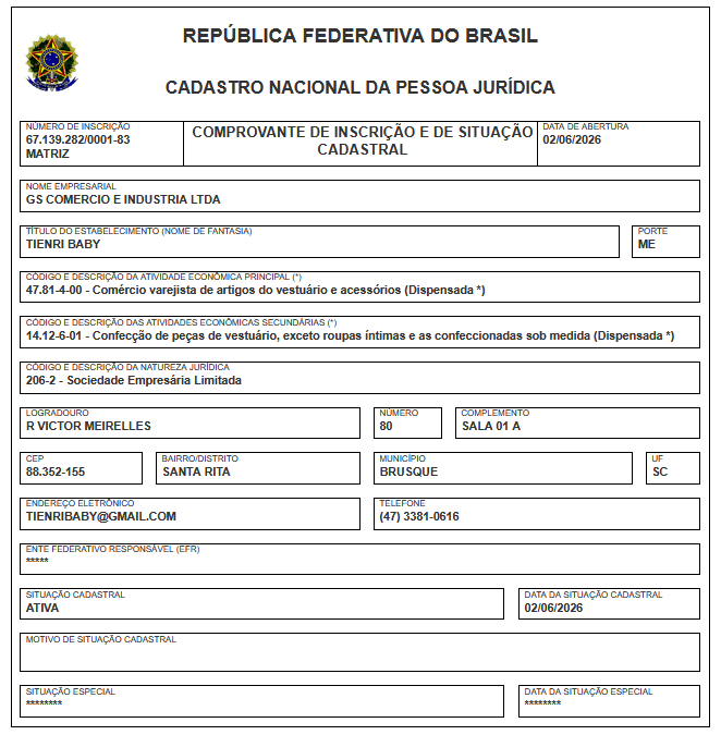 CNPJ Regularizado